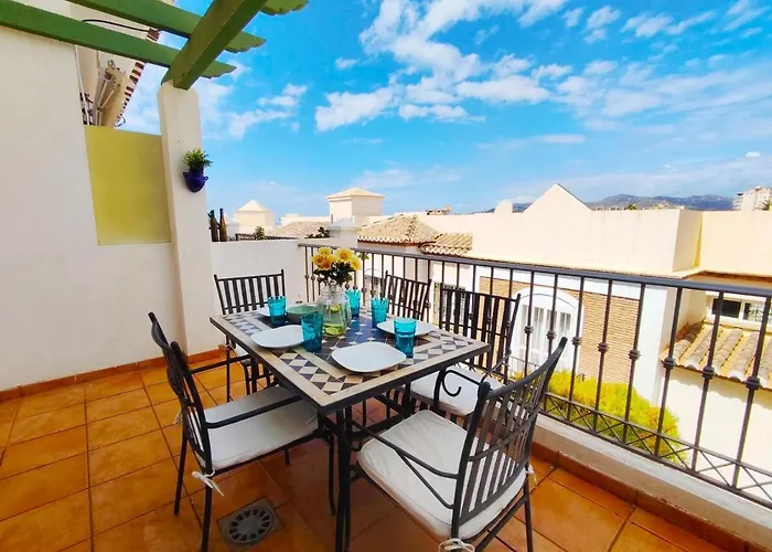 Lovely 2 Bedroom Townhouse In Fuentesol, Nerja